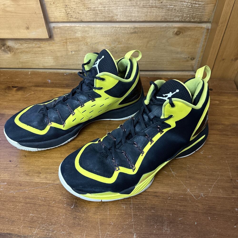 Jordan Super Fly Flight Plate Men's 11.5 basketball Sneaker Shoes 645058 070 - Picture 2 of 11
